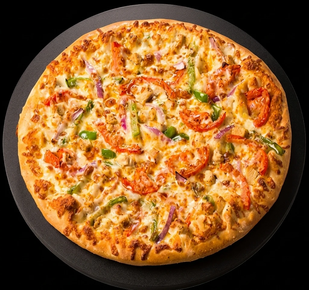 Tandoori paneer pizza at Oven Delight Pizza & East Indian Restaurant Winnipeg